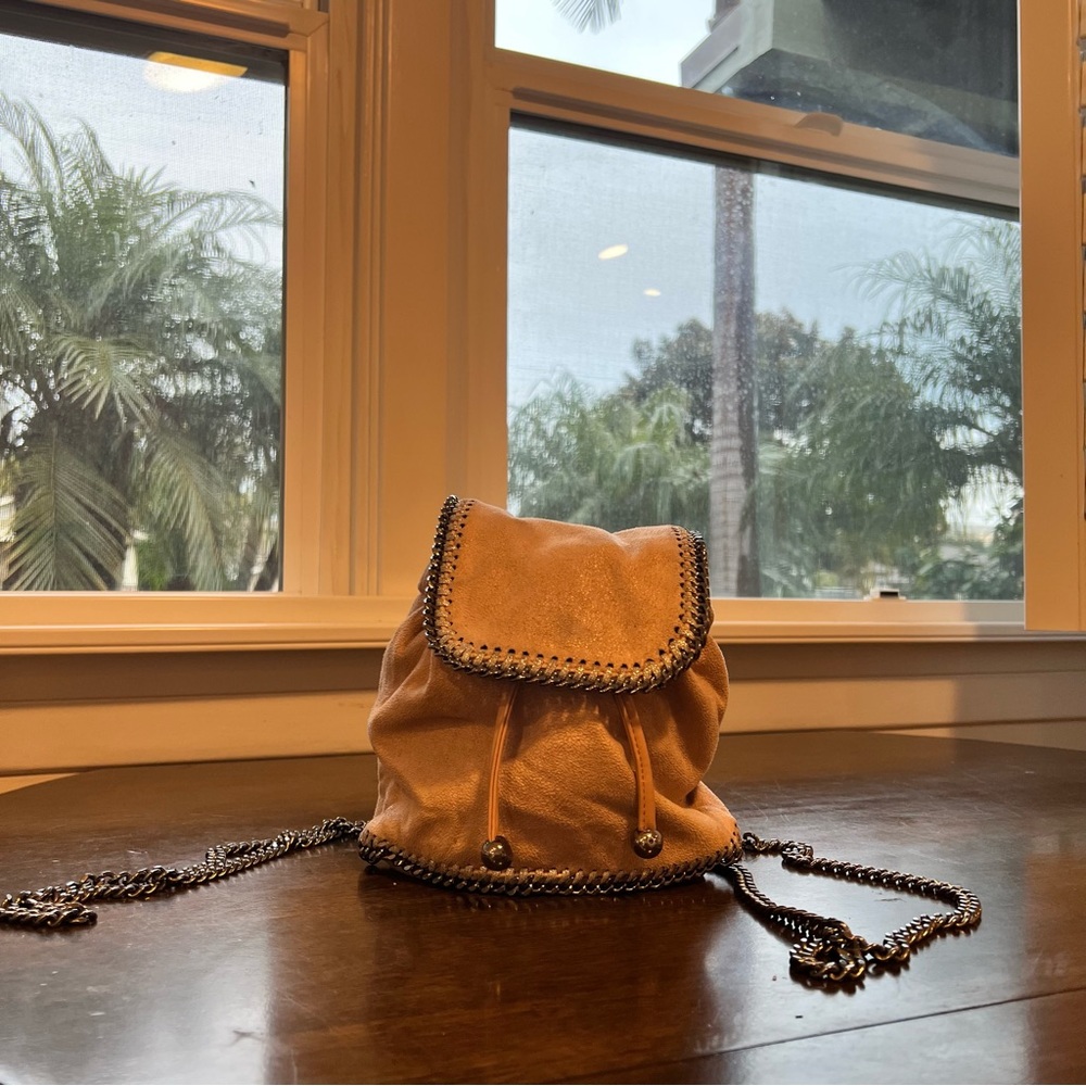 Stella McCartney mini bucket backpack